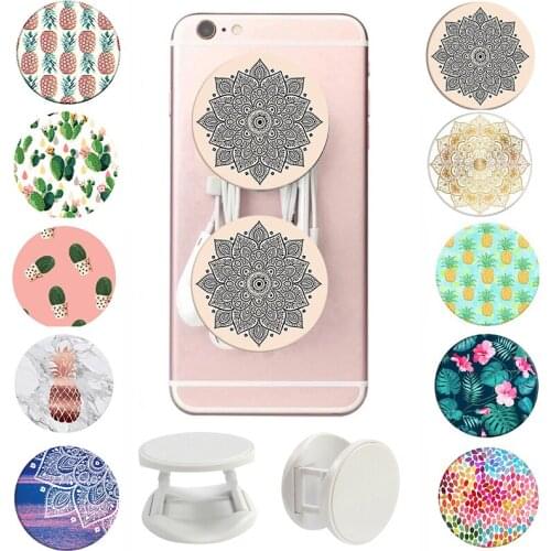 DIY Marble попсокет Round Popped Phone Holder Popular Pocket Socket Stand попсокеты Expanding Stand Grip Mount Desk телефона 2