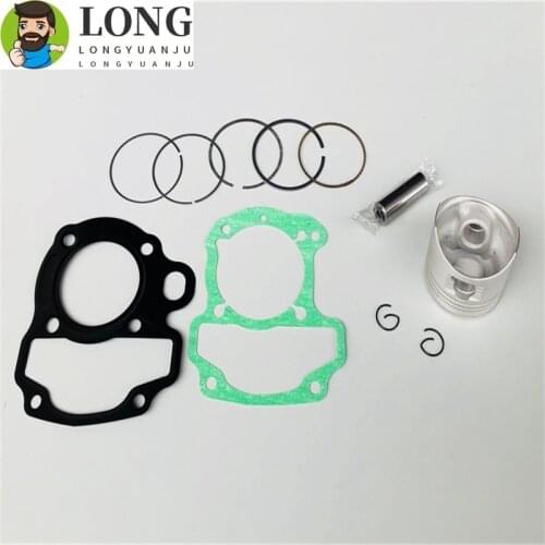 Motorcycle 50mm Piston 13mm Pin 0.8*0.8*1.5mm Piston Ring Gasket Kit For Honda LEAD110 NHX110 NHX 110 GFM SCR 110cc 2008-2015