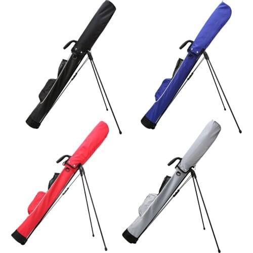 Portable Golf Bag Light and Large Capacity Golf Bag Waterproof Training Golf Balls Storage Pitch and Putt Bag with Stand