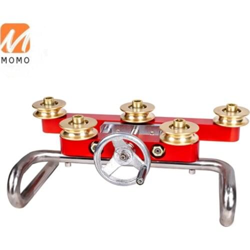 TCS-5 Contact Portable Flexible Wire Rod Straightening Machine Tool China