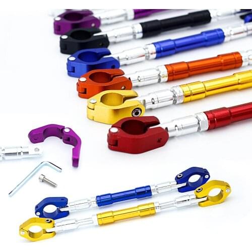 Universal 22mm Motorcycle Handlebar Motorbike Adjustable Grips Handle Bar Steering Wheel Strengthen Aluminum Alloy Brace