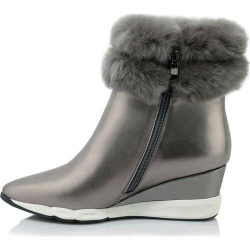 YMXJYWL Women's Wedge Ankle Boots