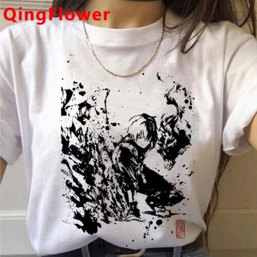 My Hero Academia Bakugou Boku No Hero Academia top tees women ulzzang streetwear 2021 kawaii t shirt summer top