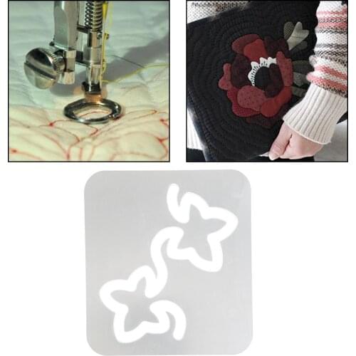 1 Piece Quilting Template DIY Butterfly Pattern Stencil Craft Quilt Templates for Patchwork Sewing Tools and Accessories