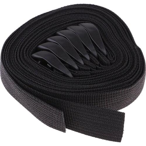 6pcs Adjustable Extra Safety Travel Suitcase Luggage Baggage Straps Tie Belt