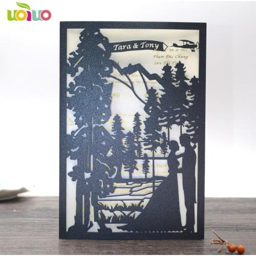 Handmade paper greeting cards designs,laser cut wedding greeting cards invitation cards