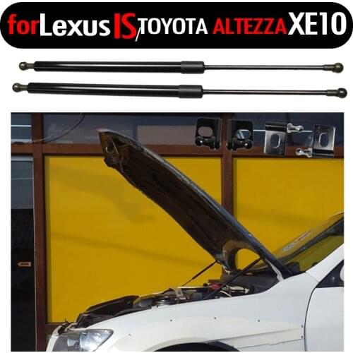 For Toyota Altezza for Lexus IS 1998-2005 Front Bonnet Hood Damper Gas Struts Lift Support Shock Absorber