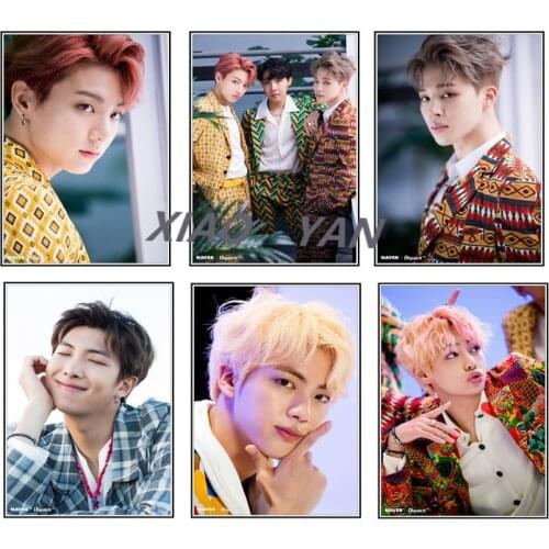 Kpop Boys Poster 5D Diamond Embroidery DIY Diamond Painting Diamond Mosaic Cross Stitch Kits Home Decoration