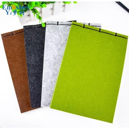 Creative Retro High-end Thickening Notebook Stationery Blankets Blank Diary Notebook Business Simple Gifts for Art Students N068