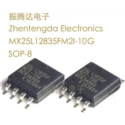 MX25L12835FM2I-10G MX MX25 MX25L MX25L12835 MX25L12835FM MX25L12835FM2I MX25L12835FM2I-10 SOP-8 IC FLASH