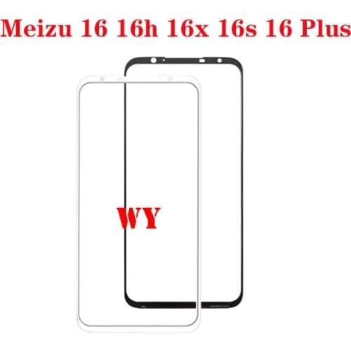 Original For Meizu 16 16h 16x 16s 16 Plus cover plate mobile phone touch handwriting external screen glass control panel