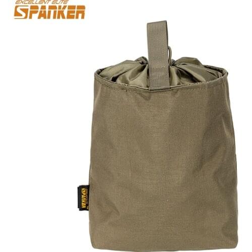 EXCELLENT ELITE SPANKER Tactical Molle Recycle Pouch Portable Folding Recovery Storage Bag Outdoor Hunting Military Equipment