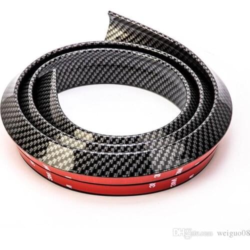 DIY Refit Spoiler 1.5M Carbon Fiber Spoilers Car Styling Universal For Audi BMW Toyota Honda KIA Hyundai Opel Mazda Ford Skoda