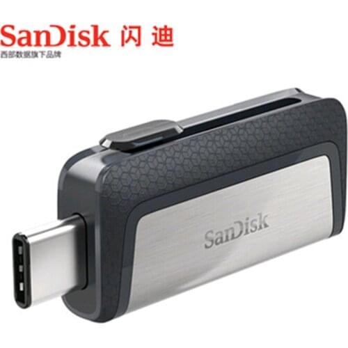 SanDisk Type-C USB 3.1 128GB 32GB 64GB Dual OTG USB Flash Drive SDDDC2 Extreme 32GB Pen Drive USB Stick Micro USB Flash Type C
