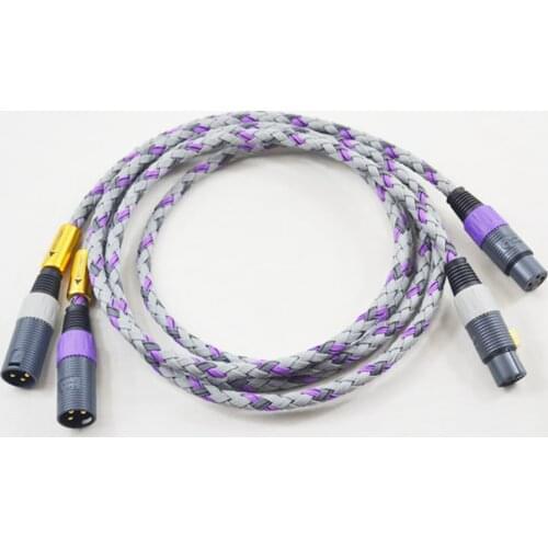 2M Pair XLO Signature S3-2 audio cable Singled-Ended XLR audio interconnect Cable