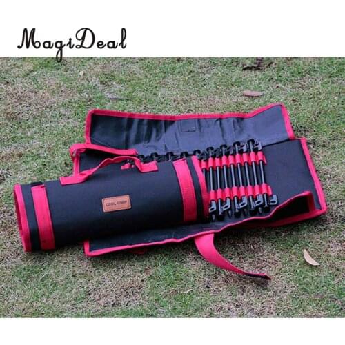 Heavy Duty Camping Tent Nail Storage Bag For Stakes Pegs Pouch Holder Case