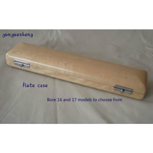 High-grade log lubricious flute box, wood flute case