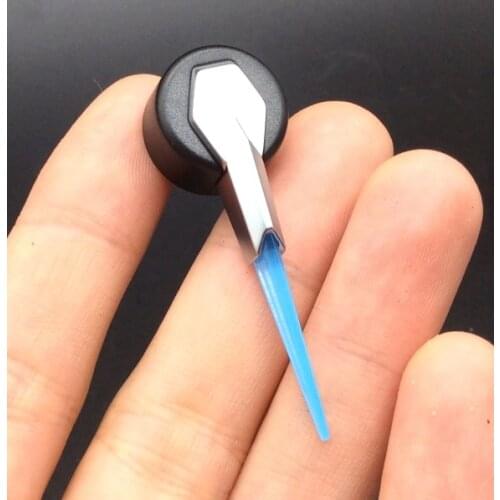 1pc 1.2mm hole 39mm Car instrument meter pointer blue shaft standard light guide pointer cluster