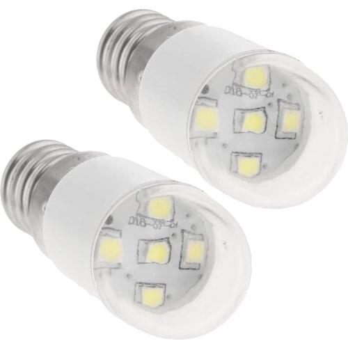 2Pcs Universal Sewing Machine LED Light Bulb Sewing Machine Parts Attachment 220V 0.7W