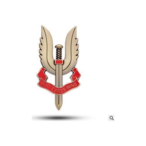 3D Bronze Metal Auto Stickers Metal Victory Badge Emblem Decal Motorcycle Modified Car Accessories