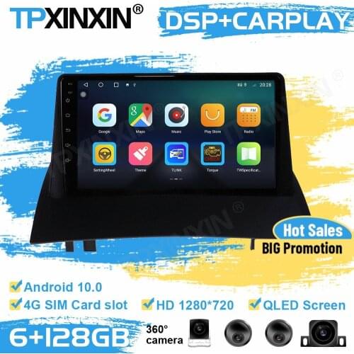 Car Radio Stereo Receiver Android10 For Renault Megane 2 2002 2003 2004 2005 2006 2007 2008 2009 GPS Player Auto Audio Head Unit