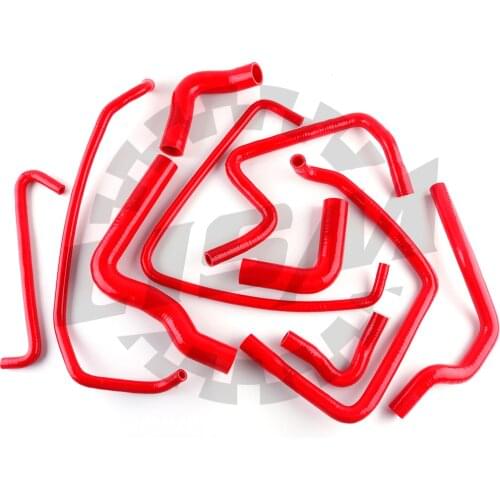 Car Silicone Radiator Coolant Hose Tube Pipe Kit For Peugeot 205 1.6L,1.9L /309 GTI 8V High Performance Pressure Temperature