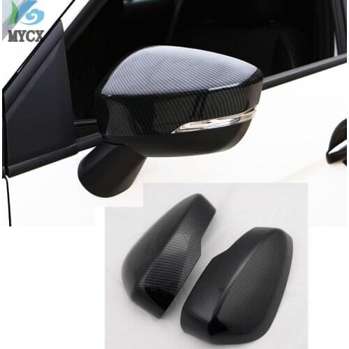 Car Styling Rearview Mirror Covers Side Wing Cap Shell Protective Case Trims For Mitsubishi Eclipse Cross 2018 2019 Accessories