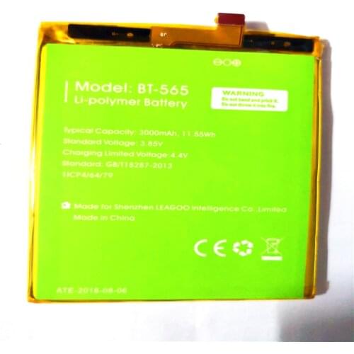 BT-565 Battery For Leagoo KIICAA Mix Phone 3000mAh Hight Capacity 3.85V Top Quality Replacement Batteries with Repair Tools
