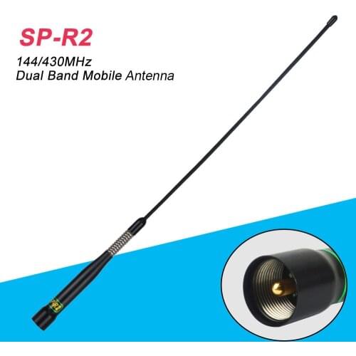 Original Nagoya SP-R2 High Gain Dual Band VHF/UHF 144/430MHz 2.15/5 dB Mobile Radio Antenna PL259 Connector