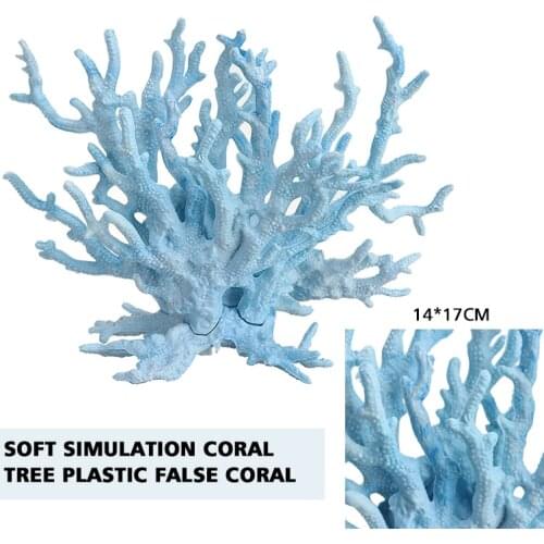 1pc Artificial Coral Aquarium Fish Tank Decoration Landscape Ornament Aquarium Accessories Supplies