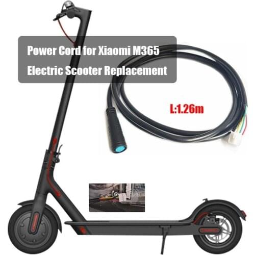 Power Cable for Xiaomi Mijia M365 Electric Scooter Spare Parts Circuit Board Cable Dashboard Connect Line Data Power Cable