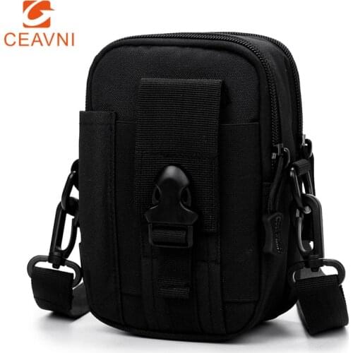 Mens Waist Packs Casual Bag Travel Purse Waterproof Belt Zipper Tactical Bum Military Waist Bags Sport Fanny Pack Phone Pocket
