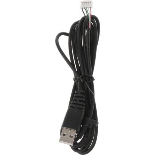 USB Soft Mouse Cable Line Replacement Wire for steelseries Rival 100 Mouse Drop shipping