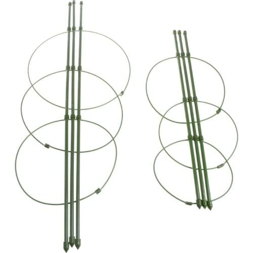 Garden Plant Support Climbing Plants 45cm 60cm Conical Trellis Supporter Frame for Climbing Plants