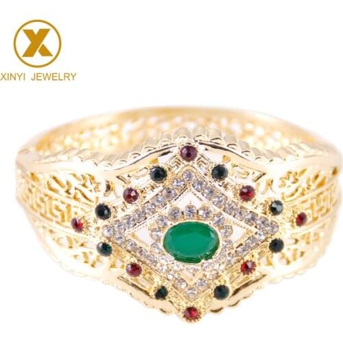 Popular Moroccan style bracelet jewelry jewelry wedding metal rhinestone bracelet