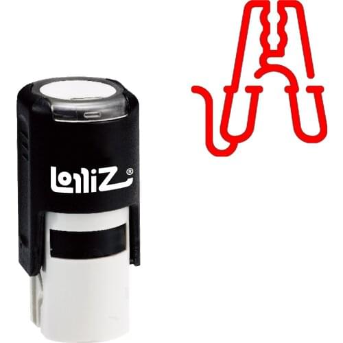 LolliZ Jumper Self-Inking Rubber Stamp - Modern Symbol Series