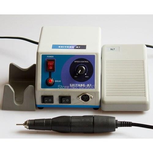 Hand Grinder SHIYANG N7 Power Engine WT 102L Handpiece Micromotor for Dental Lab & Clinic, Hobby, Nail File & Podology, Jewelry