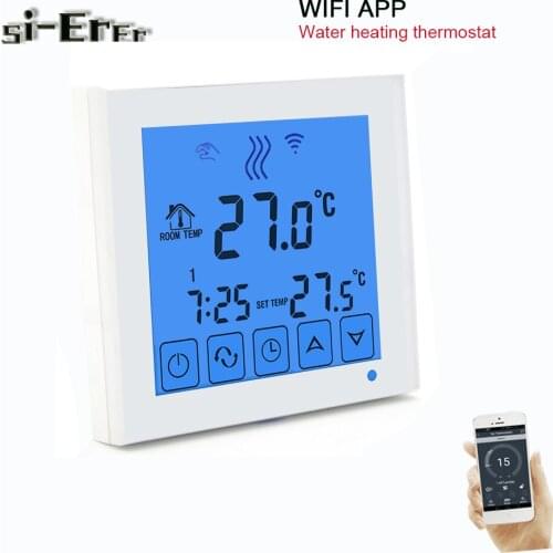 3A Floor heating thermostat-APP WIFI programmable,for water heating/radiator valve/radiator