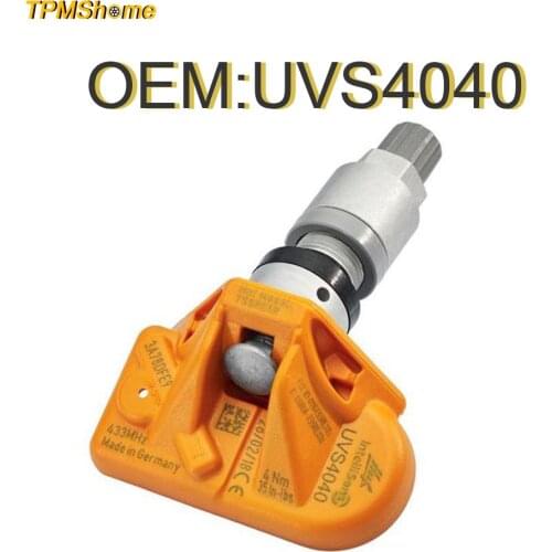Universal Programmable TPMS Sensor 433MHz UVS4040 Tire Pressure Monitoring System Tyre Air Pressure Monitor Sensor