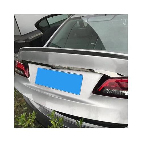 Exterior Stainless Steel Rear Trunk Boot Center Mouldings For Acura TLX 15-18