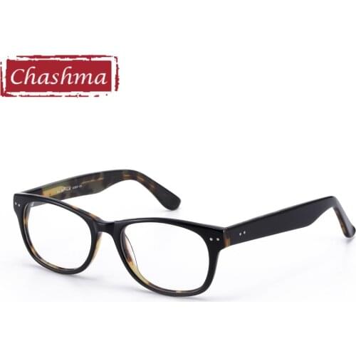 Quality Acetate Eyewear Men Optical Eyewear Women Prescription Gafas Used for High Degree Frame