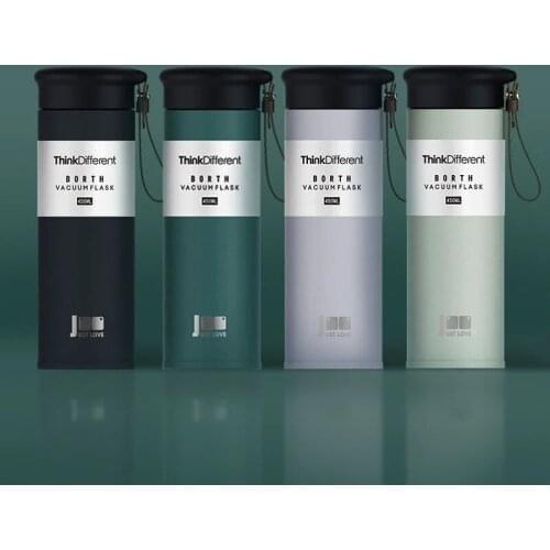 High Quality Creative Stainless Steel Thermos Cup New Cute Bottle Vacuum Flask Coffee Thermal Thermoses Cans Cups Thermocup Mug