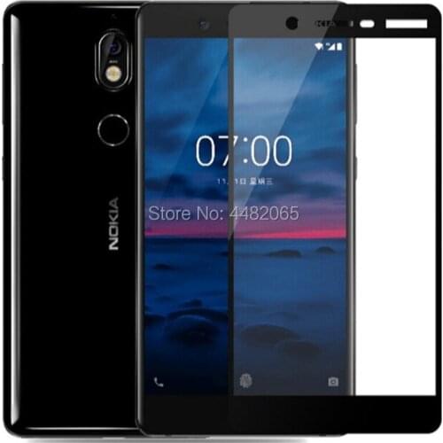 Front Saver 3D Tempered Glass For Nokia 7 Plus Full Cover 9H film Explosion-proof Screen Protector For Nokia 7 Plus Guard