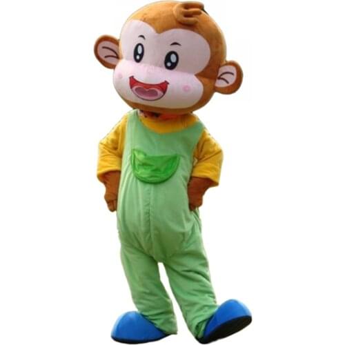 Monkey Mascot Costume Cosplay Party Fancy Dress Outfits Clothing Advertising Carnival Halloween Christmas Easter Costume