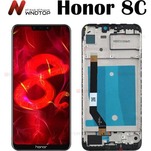 6.26" For Huawei Honor 8C LCD Touch Screen Digitizer Assembly For Huawei Honor Paly 8C BKK-AL10 LCD Replacement