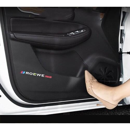 Car Interior Door Cover Anti-kick Pad Protective Sticker Mat for Mg Roewe Rx8 2018 2019 2020 2021 Accessories Auto Styling
