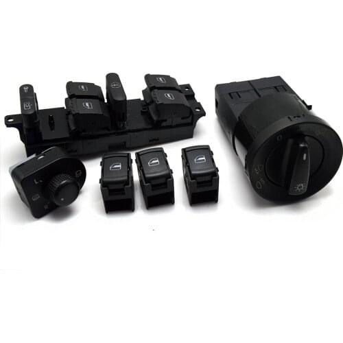 Free shipping Window Switch headlight switch for VW volkswagen 99-04 Bora Golf Jetta MK4 Passat B5 1J1 959 565E 1C0 941 531