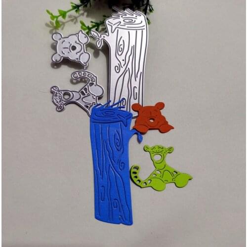 Tree and animal decoration Metal Cutting Dies for DIY Scrapbooking Album Paper Cards Decorative Crafts Embossing Die Cuts