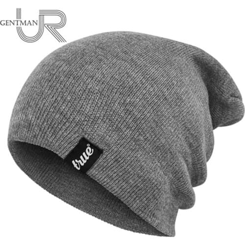 1 PCS Letter True Casual Beanies For Men Women Fashion Knitted Winter Hat Solid Color Hip-hop Skullies Bonnet Unisex Cap Gorros
