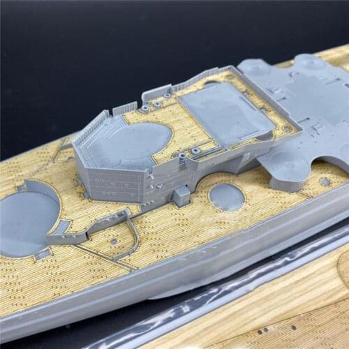 Battleship Model DIY Wooden Deck Modification Part for 1/350 Scale Scharnhorst 1943 Dragon 1040